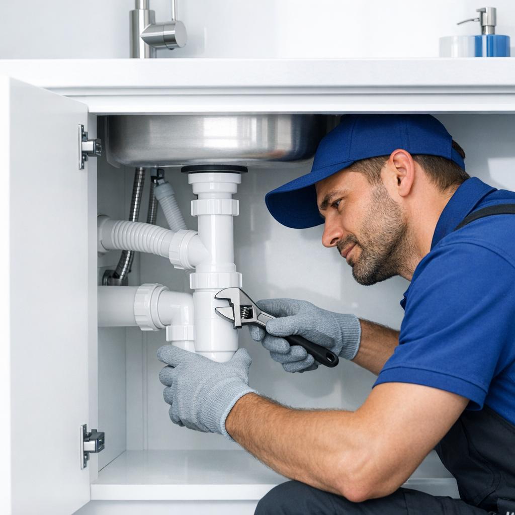 Débouchage évier cuisine